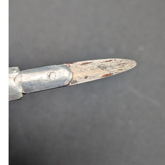 Vintage Harper Whiskey Seal Cutter Figural Bottle Advertising Mini Silver Tone - Picture 6 of 9